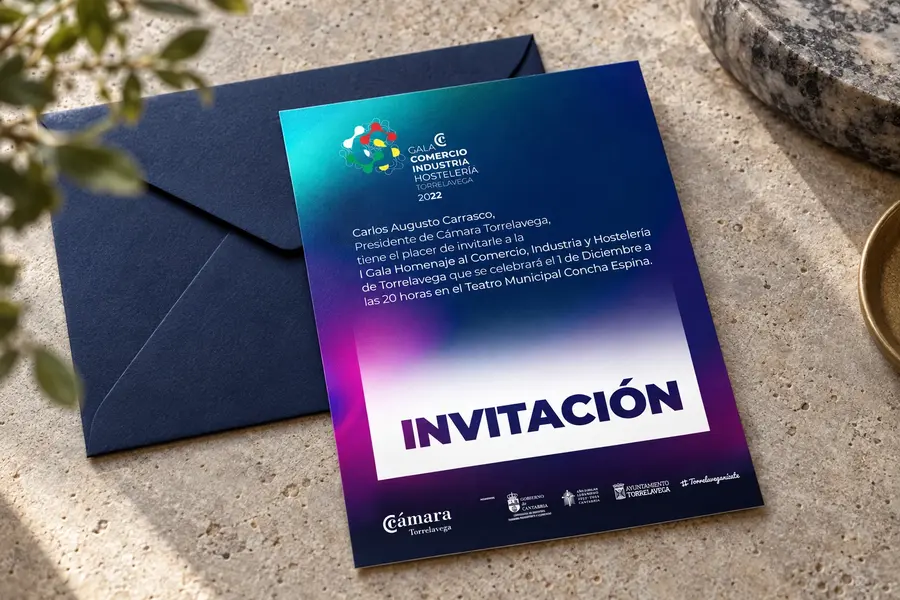 Gala de la Cámara de Comercio: Invitación