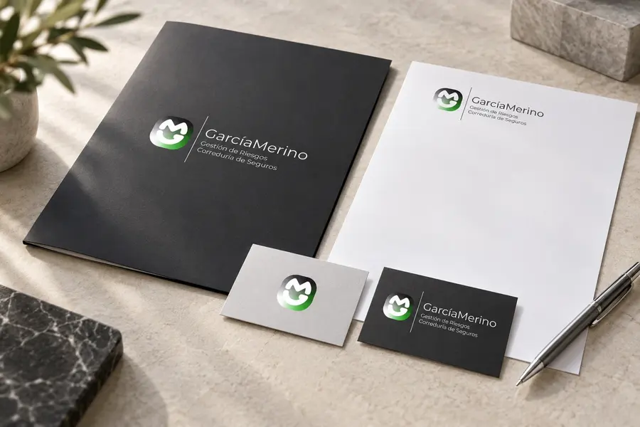 García Merino: Papelería corporativa