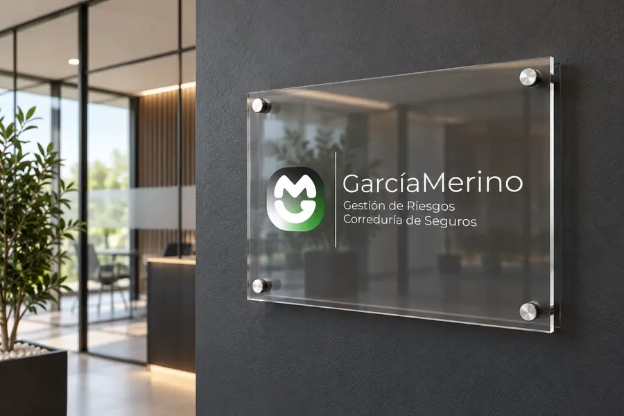 García Merino: Placa de oficina