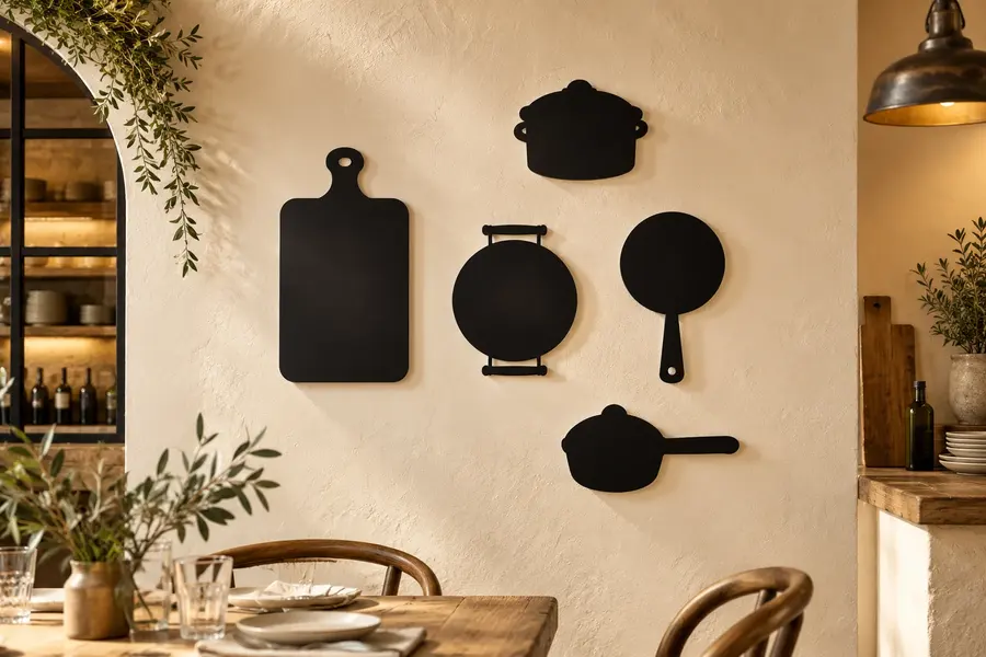 Jardín del Marqués · siluetas: Decoración de restaurante