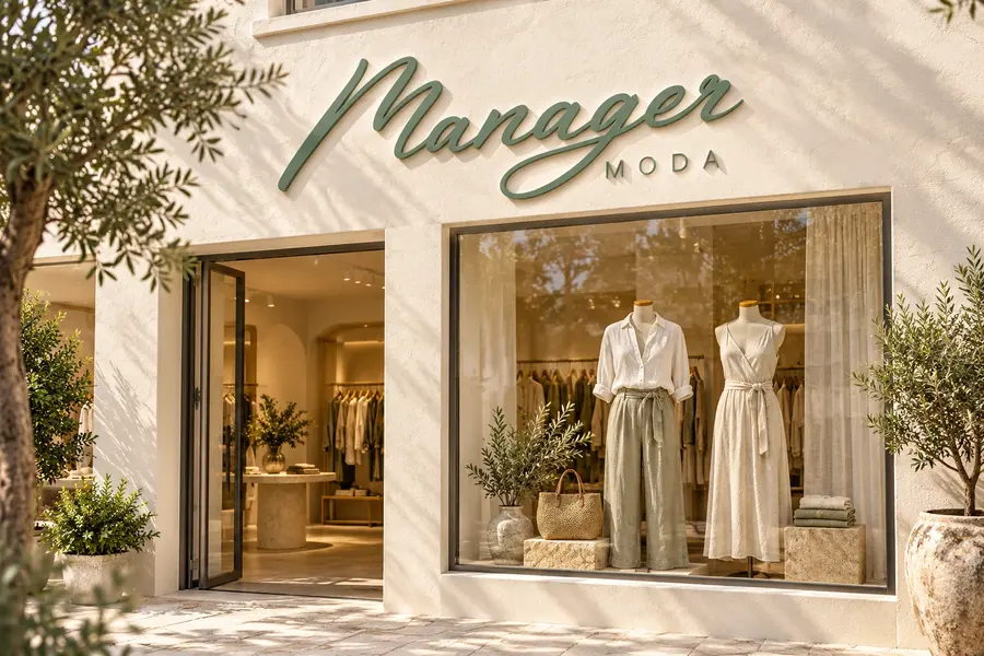 Manager Moda: Rótulo de tienda