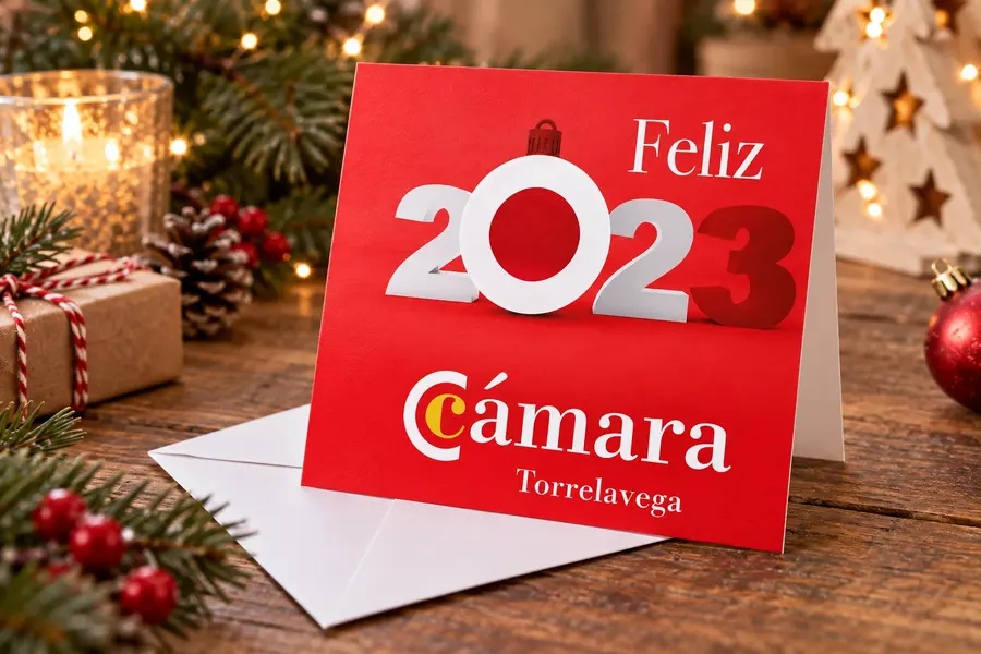 Cámara de Comercio · Navidad 2022: Felicitación impresa