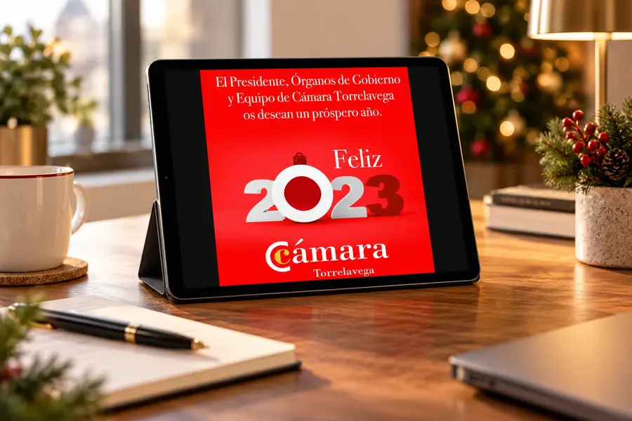 Cámara de Comercio · Navidad 2022: Felicitación digital