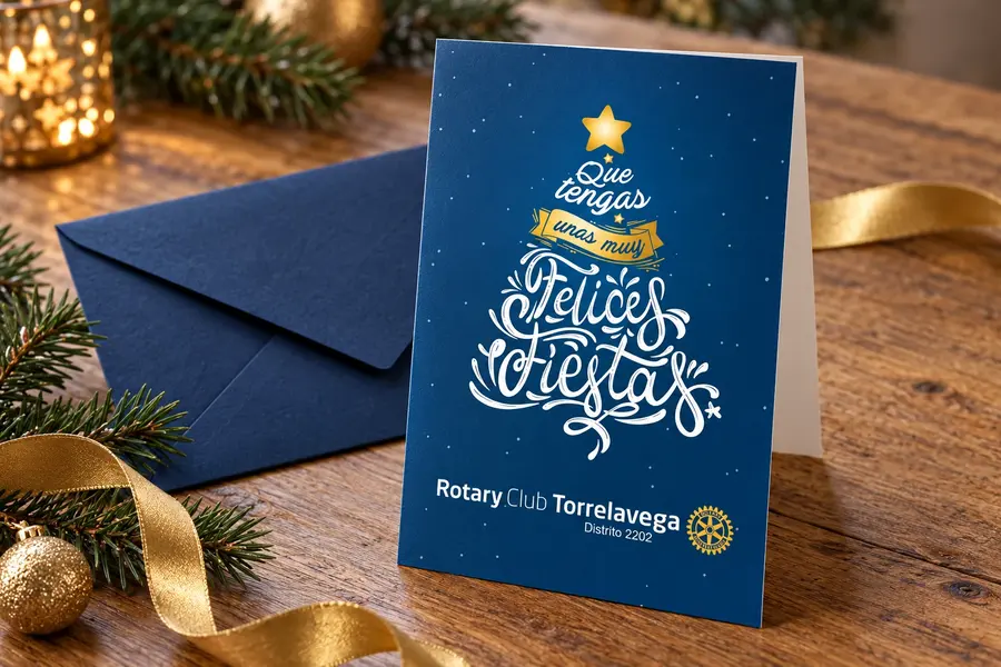 Rotary · Navidad 2022: Felicitación impresa