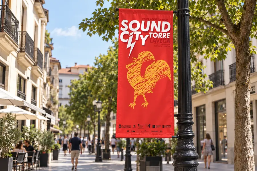 Sound City 2022: Banderola urbana