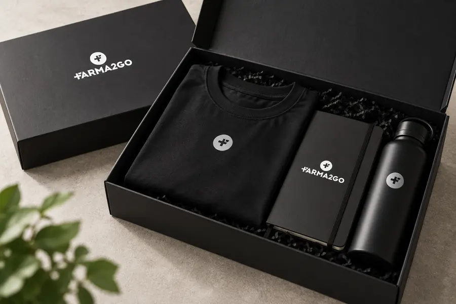 Farma2Go · camisetas: Kit de bienvenida