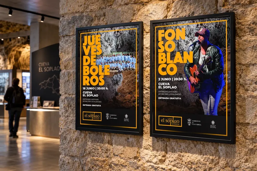 El Soplao · conciertos de verano 2023: Cartelería cultural