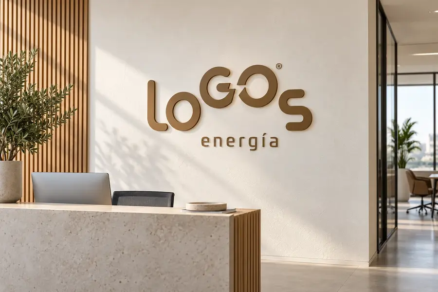LoGOs Energía: Identidad en oficina