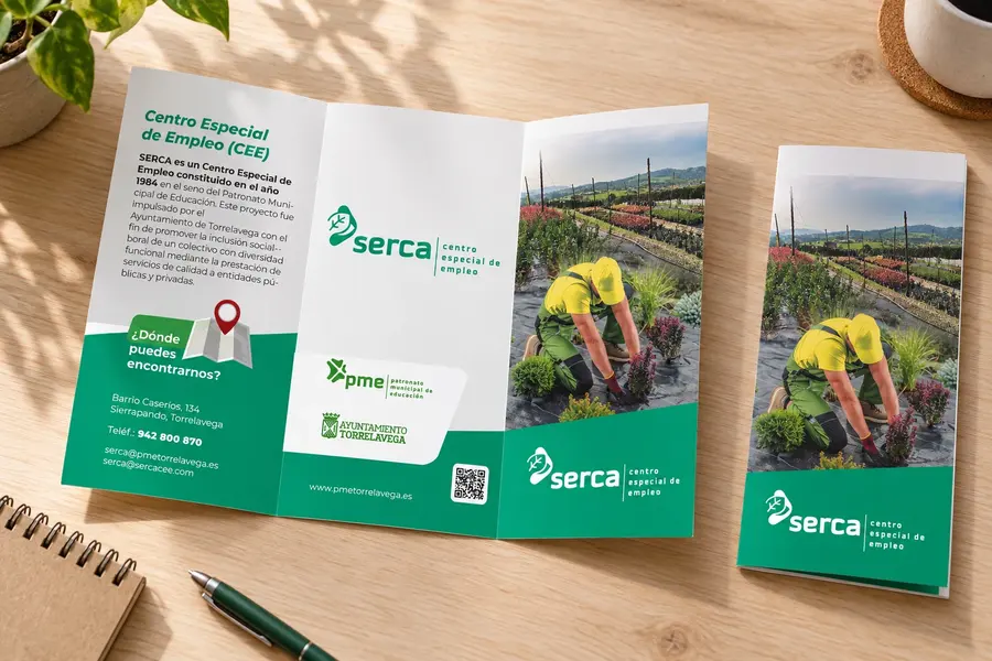 SERCA · tríptico: Tríptico corporativo