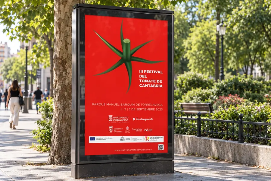 Feria del Tomate 2023: Cartel urbano