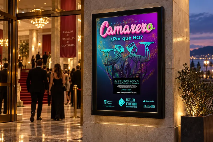 Gala del camarero: cartel (2 de 2)
