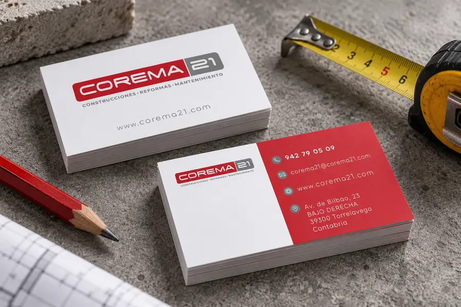 Corema: tarjetas