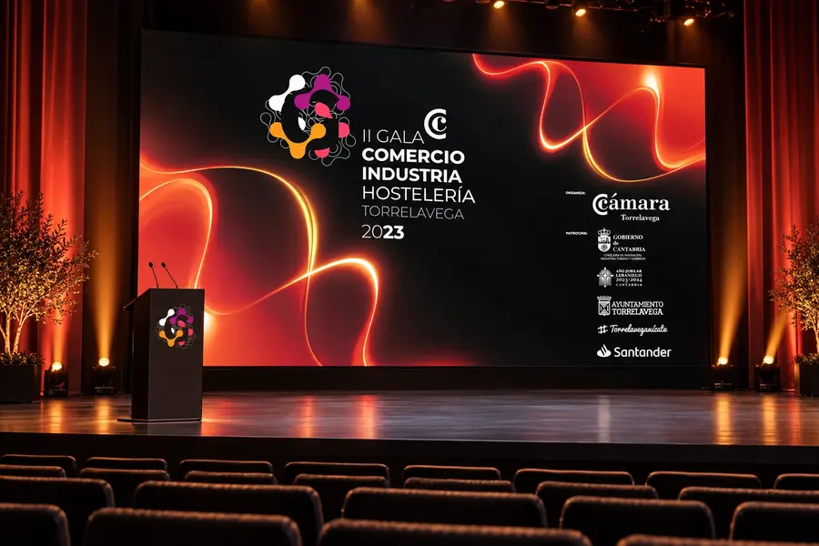 II Gala del Comercio 2023: Escenario