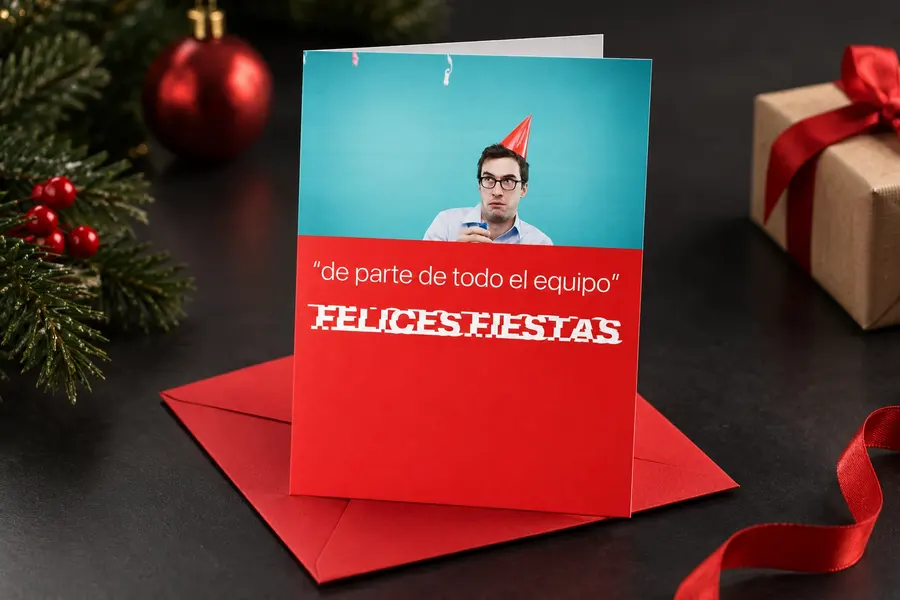 Índole · Navidad 2023: Tarjeta impresa