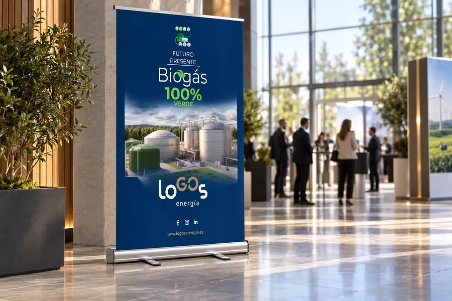 LoGOs · roll-up: Rollup en evento