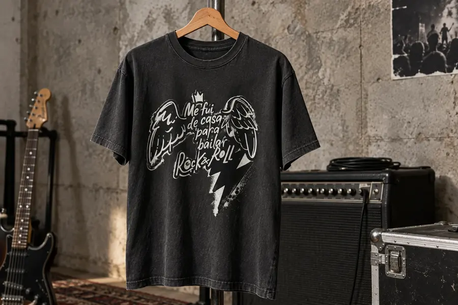 Me fui de casa para bailar: Camiseta