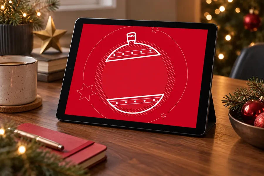 Cámara de Comercio · Navidad 2023: Pantalla digital