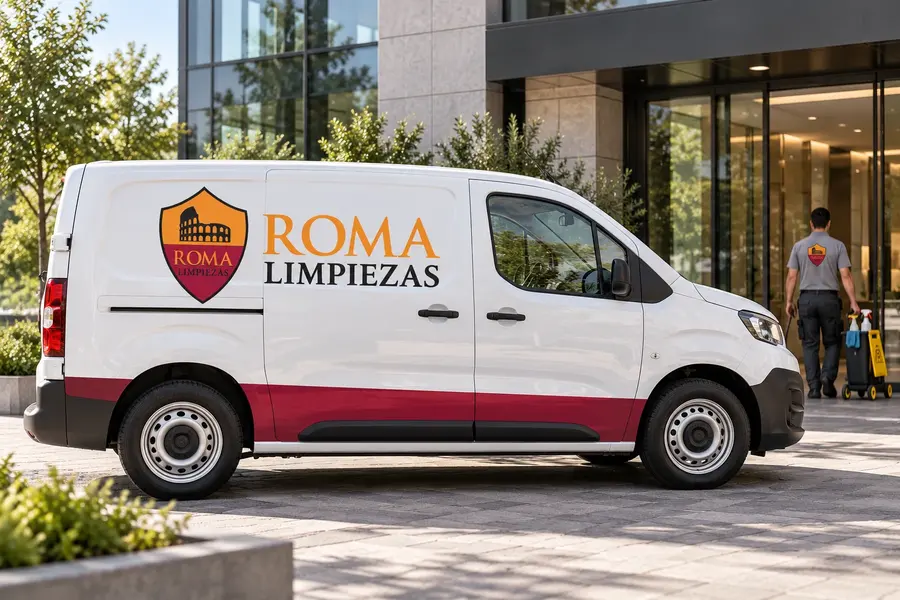 Roma Limpiezas: vehiculo