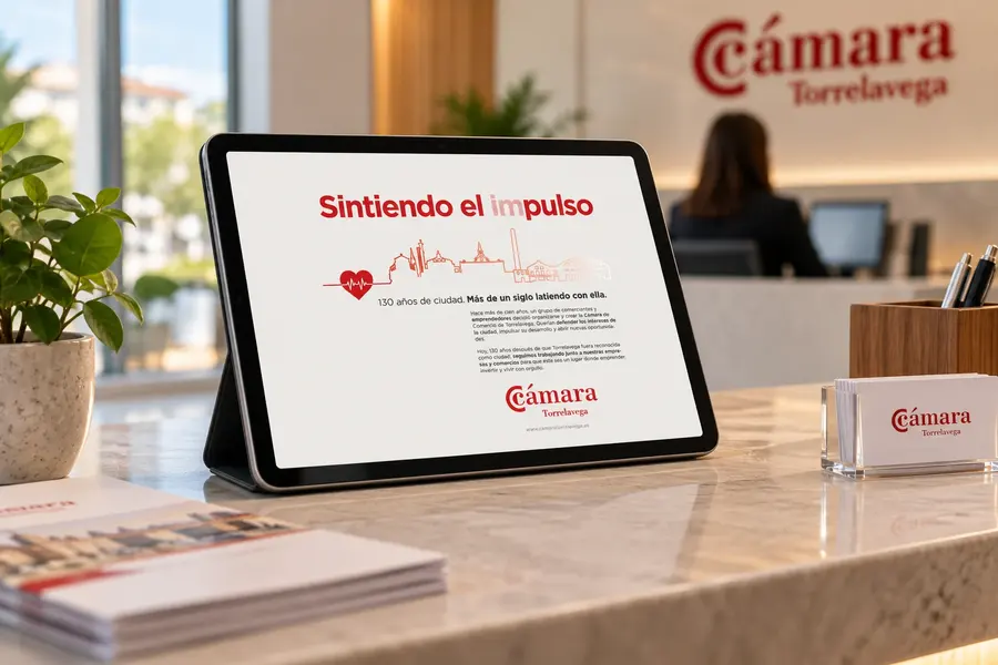 130 años · Cámara de Comercio de Torrelavega: detalle