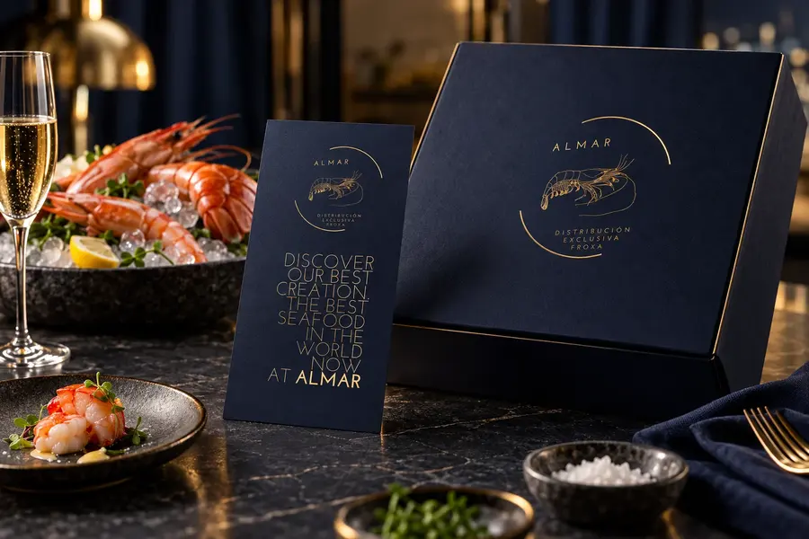 Almar · Froxá: packaging