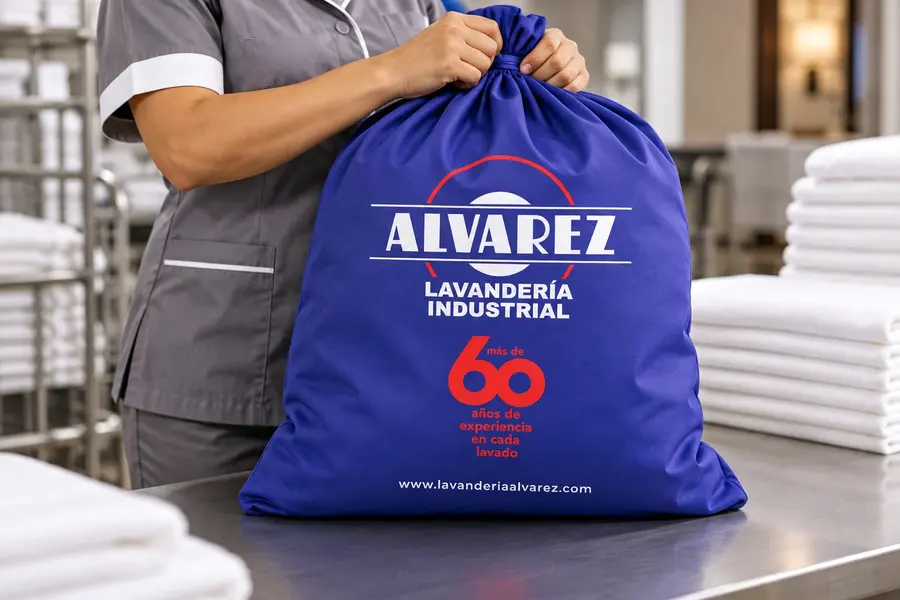 Lavandería Álvarez · bolsa: entrega