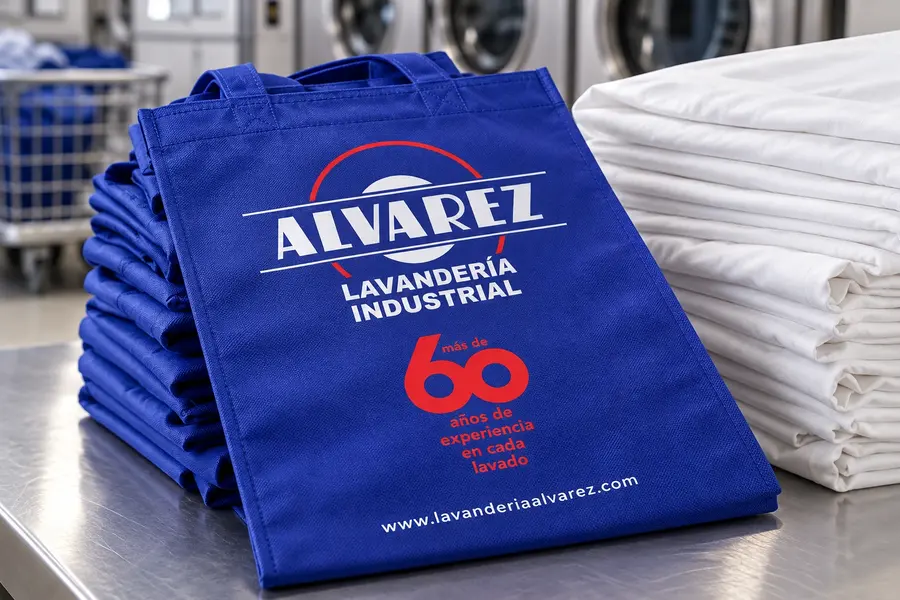 Lavandería Álvarez · bolsa: detalle