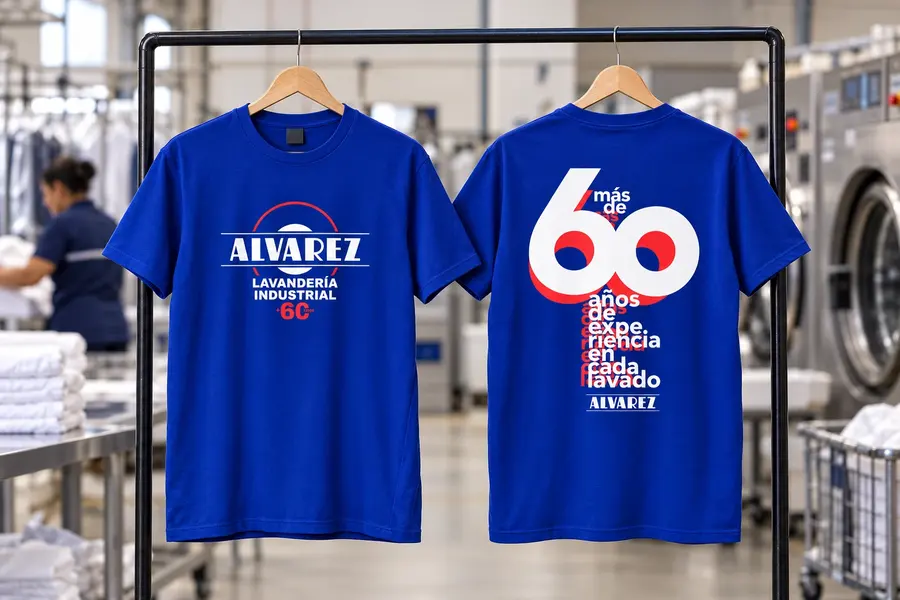 Lavandería Álvarez · camiseta: camiseta (2 de 2)