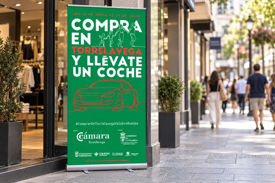 Cámara de Comercio · campaña del coche: rollup
