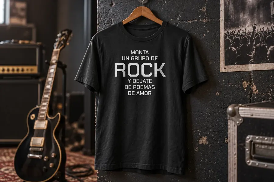 Camiseta Rock: camiseta