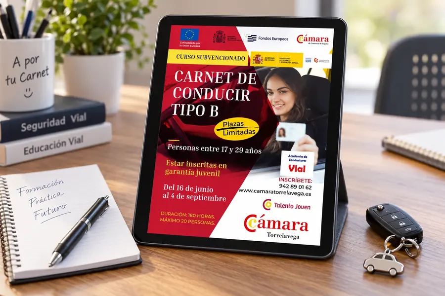 Carné B · Cámara de Comercio: digital