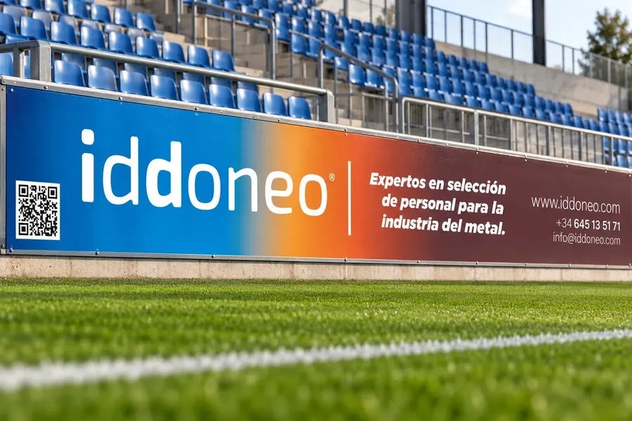 Iddoneo: valla deportiva