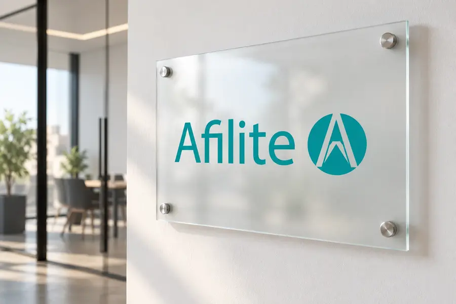 Afilite: placa