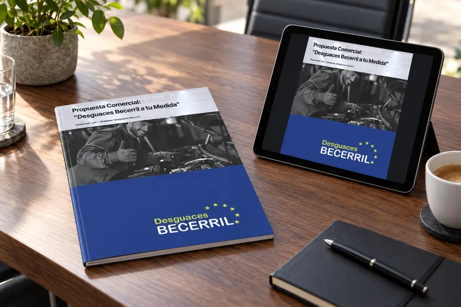 Desguaces Becerril: propuesta comercial