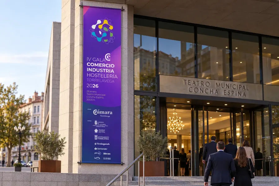 IV Gala del Comercio 2026: banderola