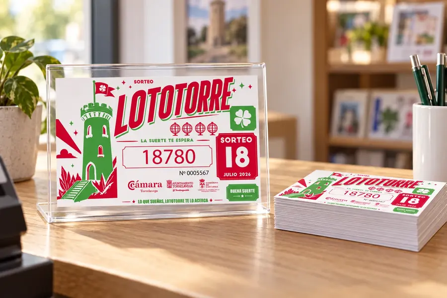 Lototorre · Cámara de Comercio: material punto venta
