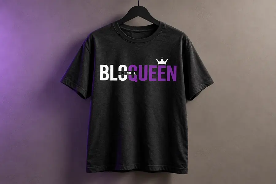 No Blo Queen: camiseta producto