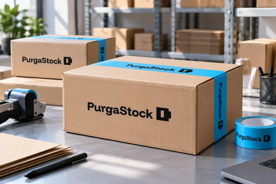 Purga Stock: embalaje