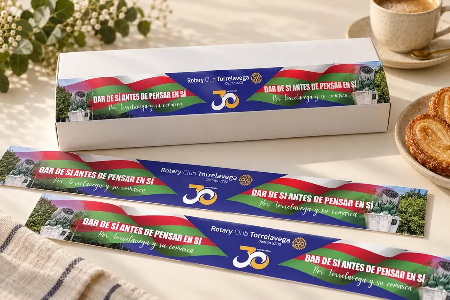 Rotary · donuts: detalle banda