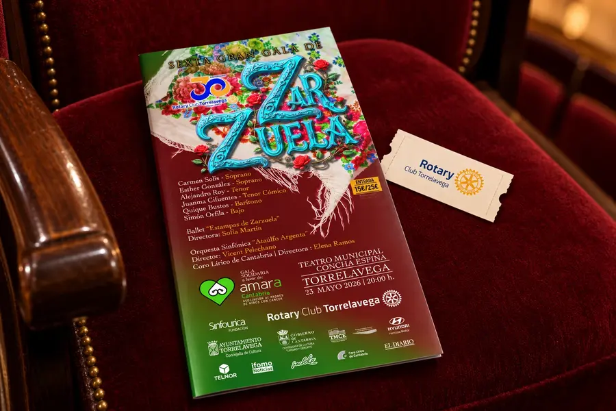 Zarzuela · Rotary 2026: programa gala