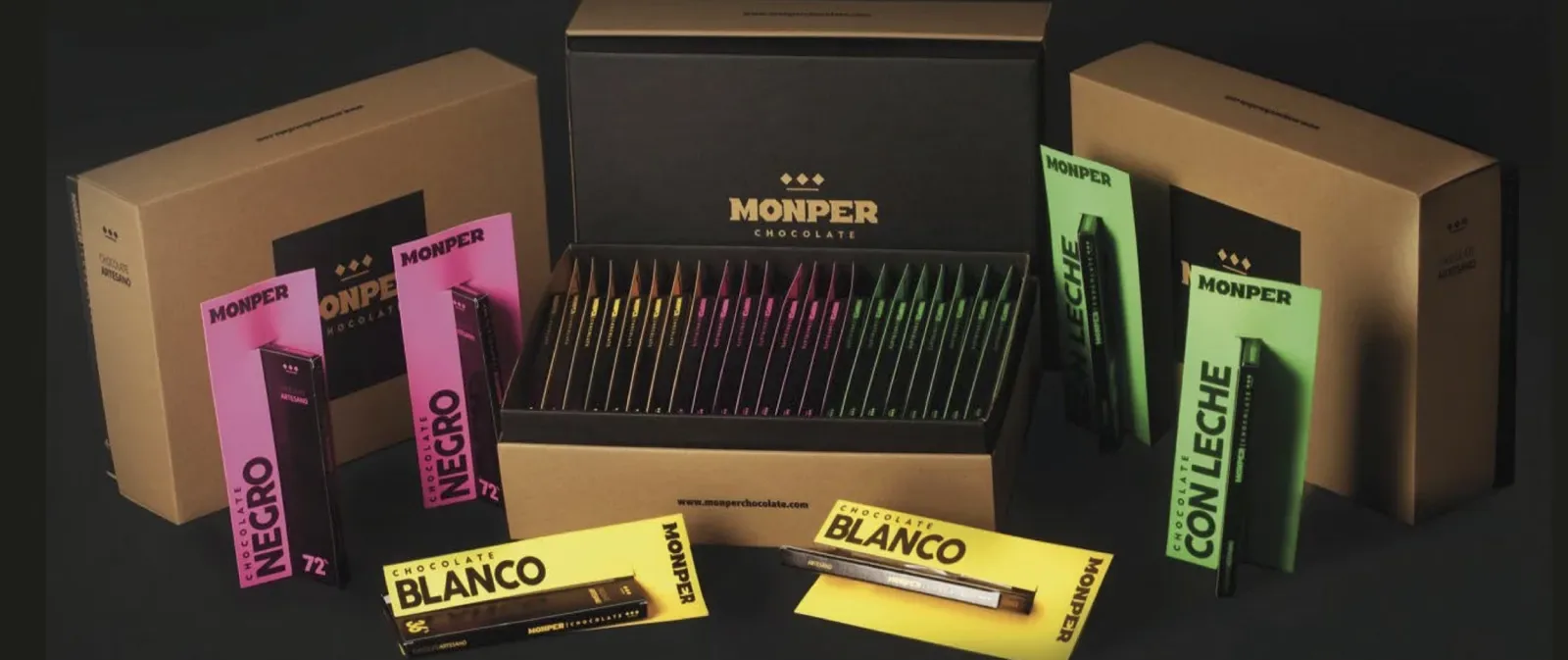 Monper Chocolate: la caja surtido repite el sistema a otra escala