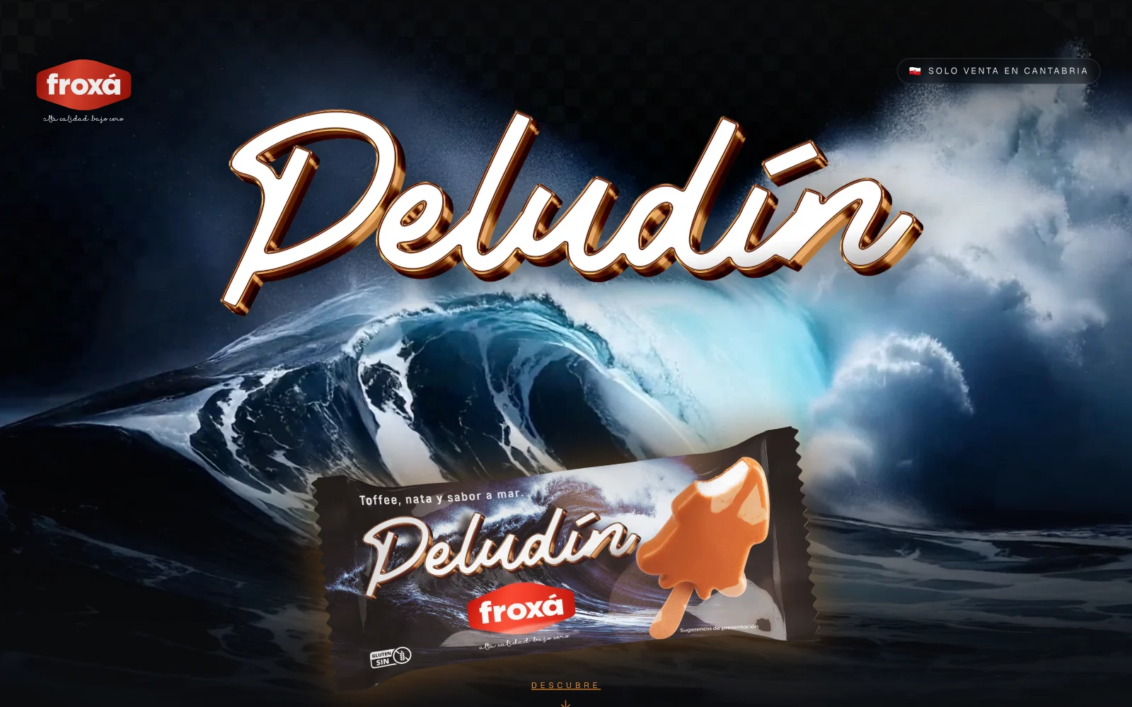 Web de Peludín · Froxá en el ordenador, diseñada por Índole