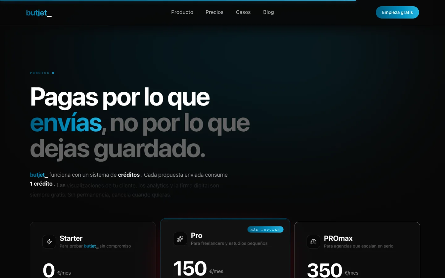 Planes de Butjet