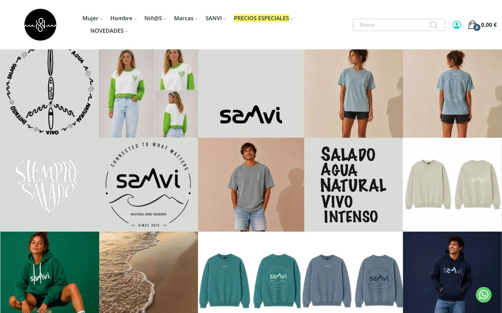 Web de Náutico Nuria San Vicente, diseñada por Índole