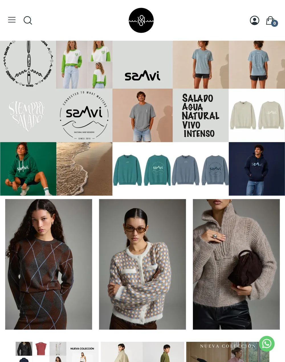 Web de Náutico Nuria San Vicente en la tableta
