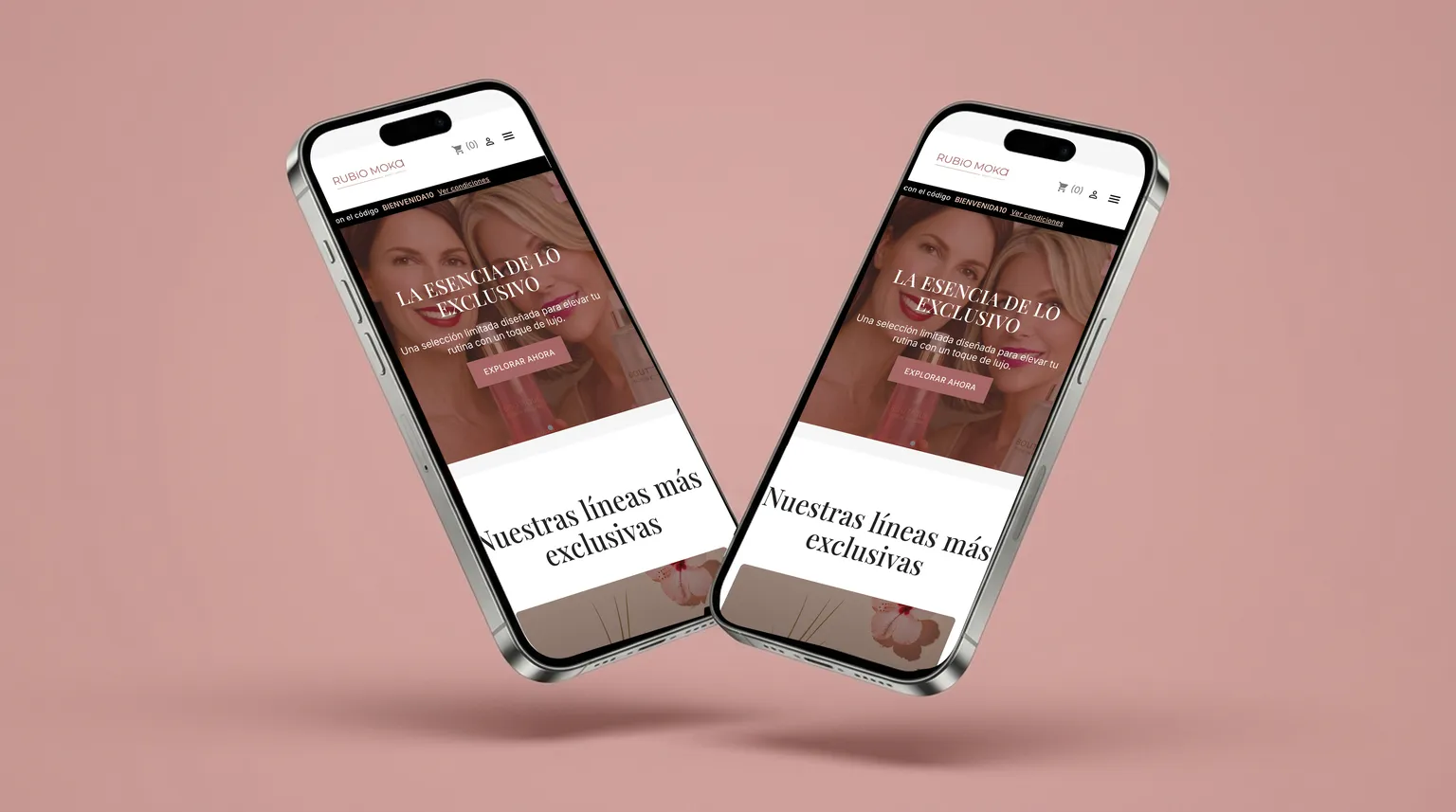 La web de Rubio Moka en varias pantallas