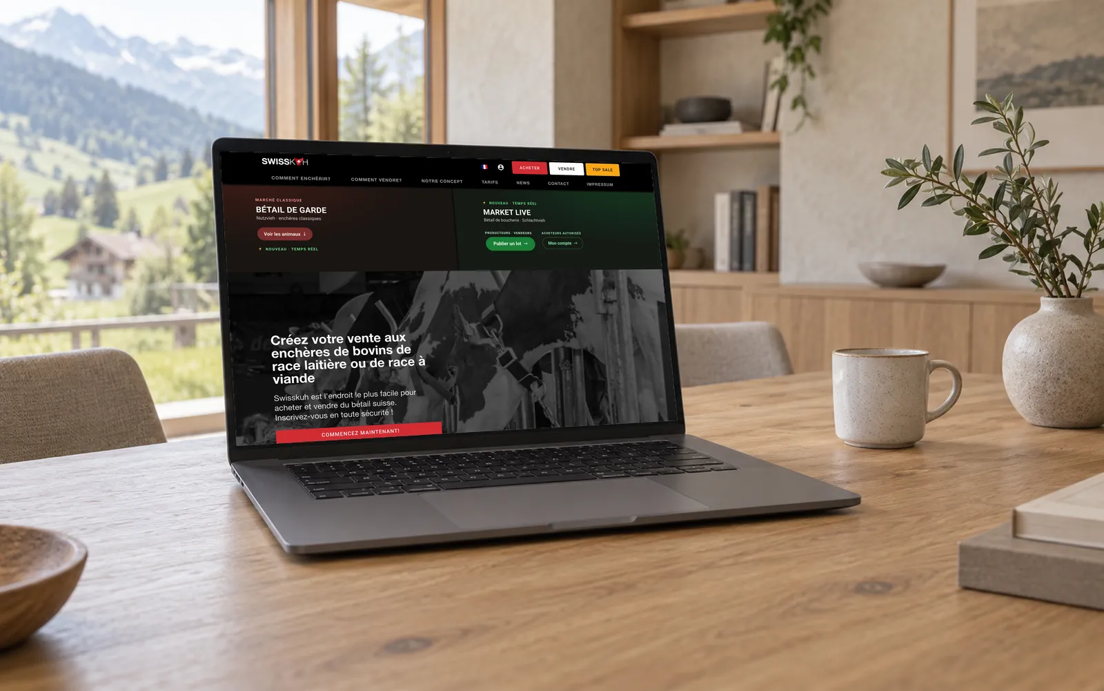 Presentación de la web de SWISSKUH (10 de 11)