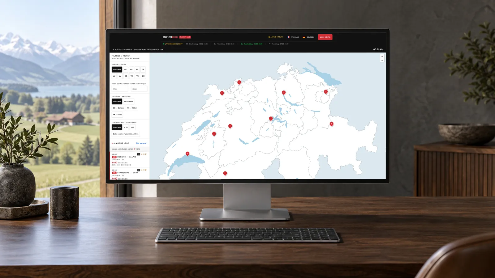 Presentación de la web de SWISSKUH (4 de 11)