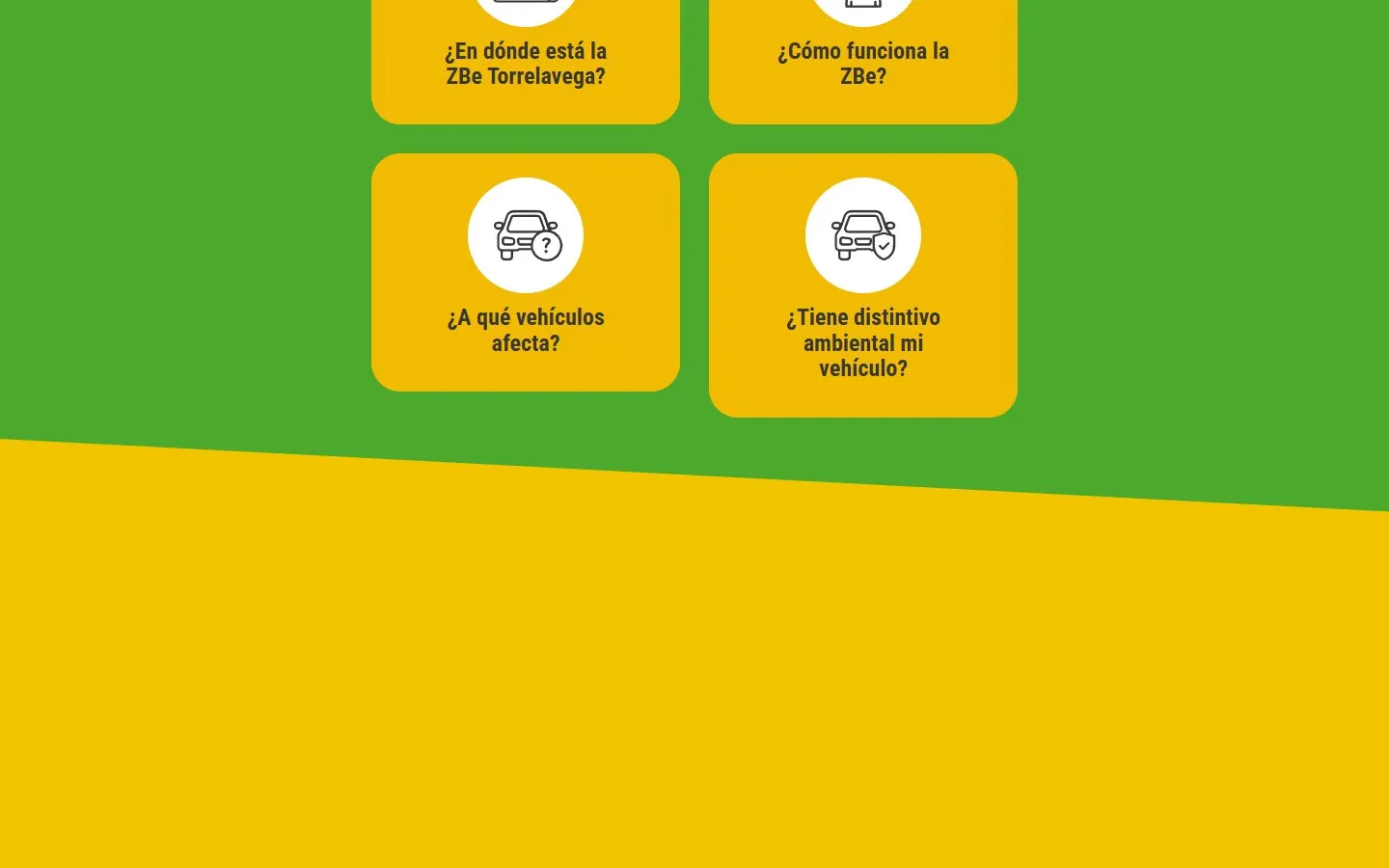 Otra sección de la web de ZBe Torrelavega